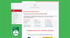 Desktop Screenshot of fahrschuleschramm-lkw-pkw-krad-pirna.de